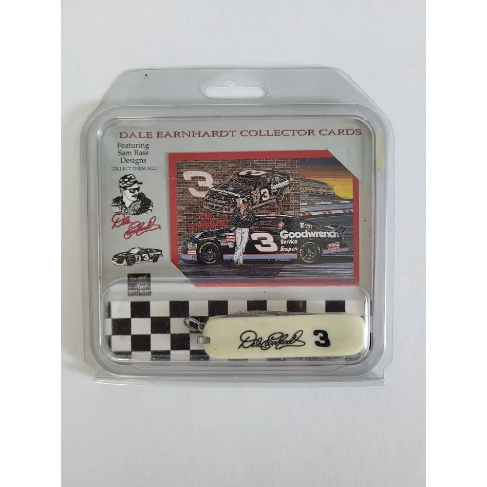 Dale Earnhardt‎ Frost Cutlery Racing Knife w/ Collector Card Sam Bass Design #3
